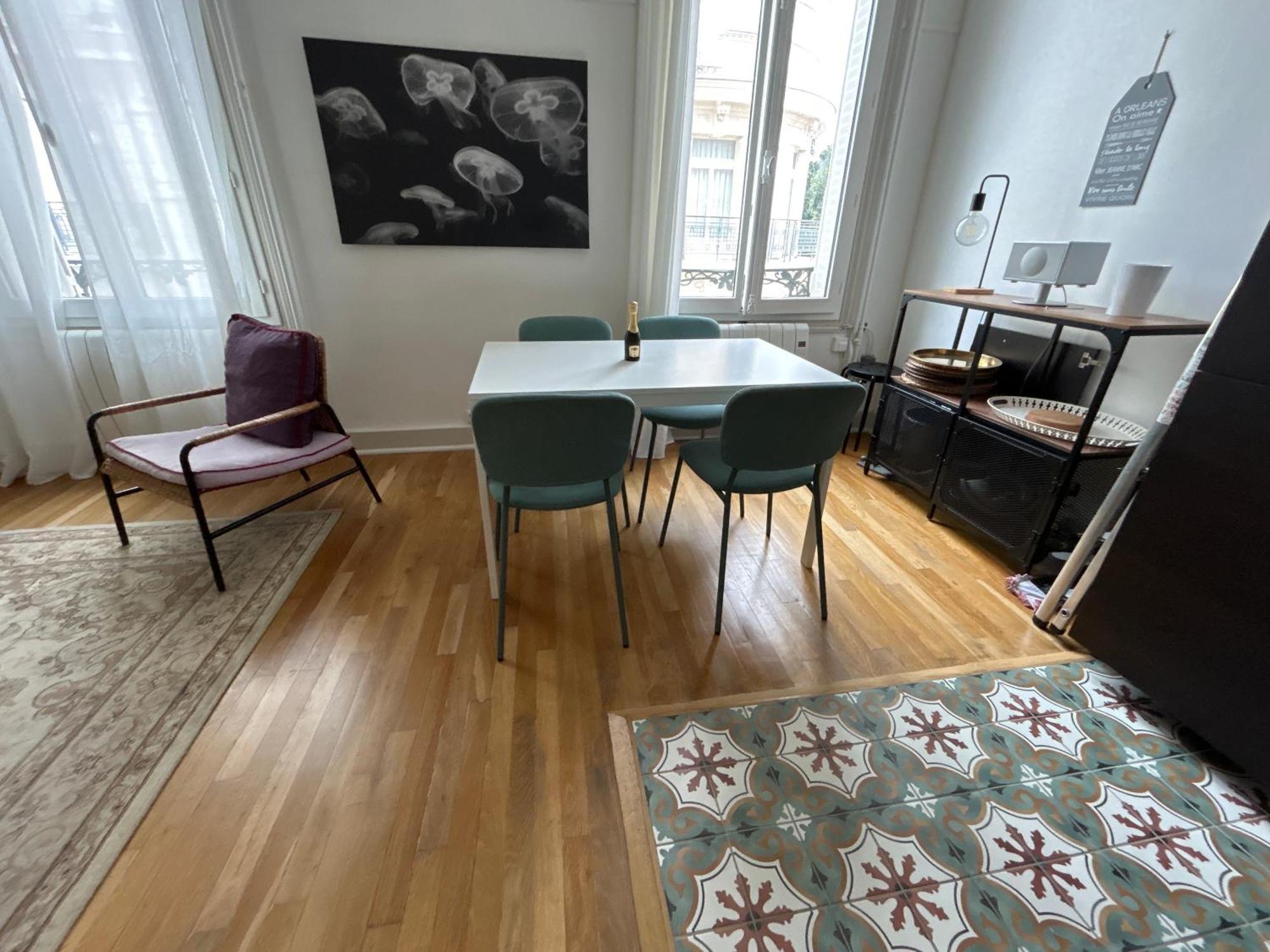 Martroi - Coeur De Ville - 3 Pieces 80 M2 Tv - Internet Haut Debit - Loisirs Et Affaires Orléans Exteriör bild